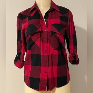Zara button down over shirt